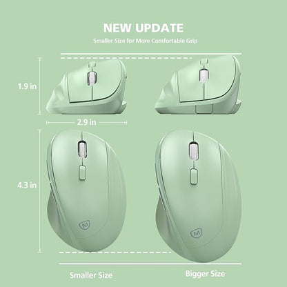 Ergonomic Wireless Mouse with USB Receiver - Image 7