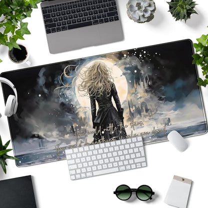 Dark Magic Large Mouse Pad Gaming MTG Playmat Original Paint Desk Mat Adventure - Image 2