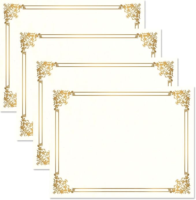 Ornate Empire Award Certificate Collection - Image 5