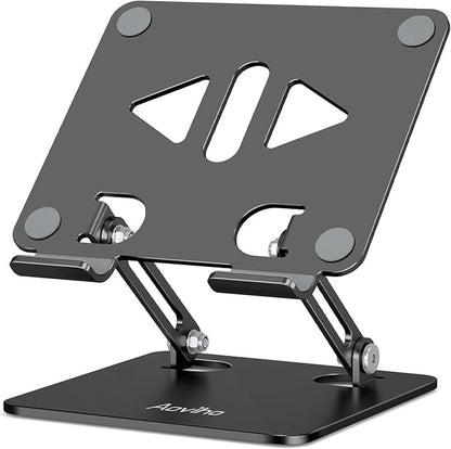 Aoviho Tablet Stand Holder for Desk, Adjustable Desktop Tablet Holder, Foldable by Aoviho
