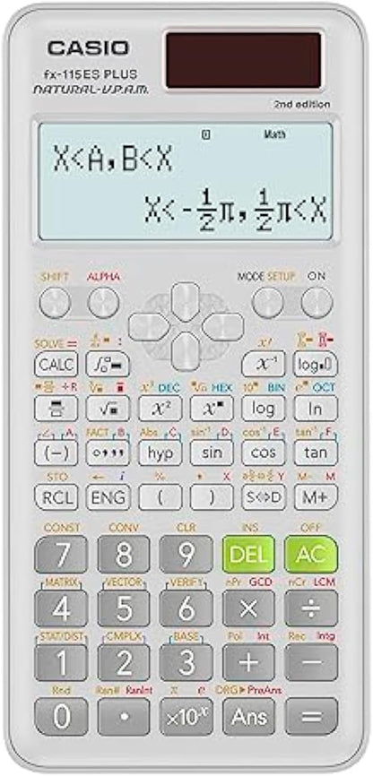 Casio fx-115ES Plus 2nd Edition – Advanced Scientific Calculator | 280+ by Casio