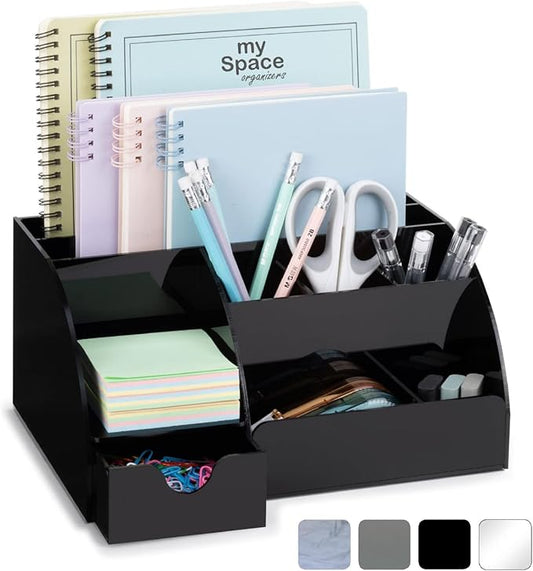 My Space Organizers Black Desk Organizer by MySpaceOrganizers
