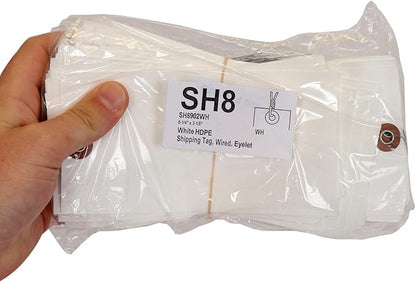 SmartSign Blank White Shipping Tags - Image 6