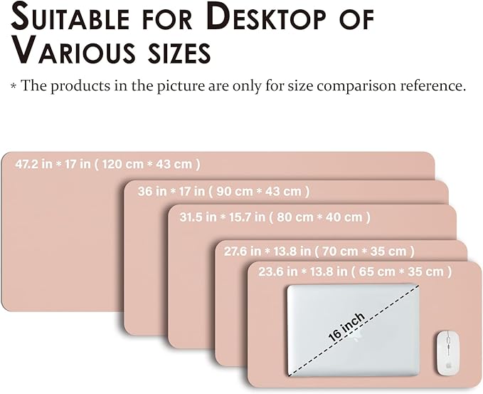 HOMIEAZICOZI Leather Desk Mat - Image 5