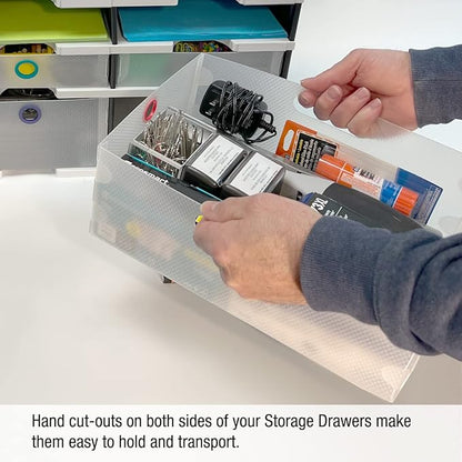 Ultimate Office TierDrop Storage Drawers Measure 9w x 12d x 4 3/4 Inches High - Image 6