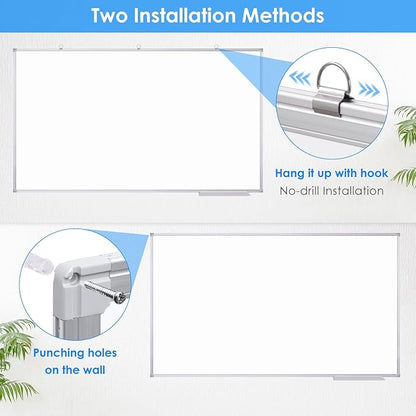 Dry Erase Board 72 x 40 Inch, Large Magnetic White Board - Image 3