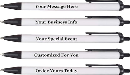 RevMark Personalized Ballpoint Pen, Custom Printed Name, Business or Event by RevMark