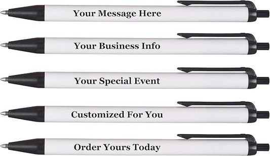 RevMark Personalized Ballpoint Pen, Custom Printed Name, Business or Event by RevMark
