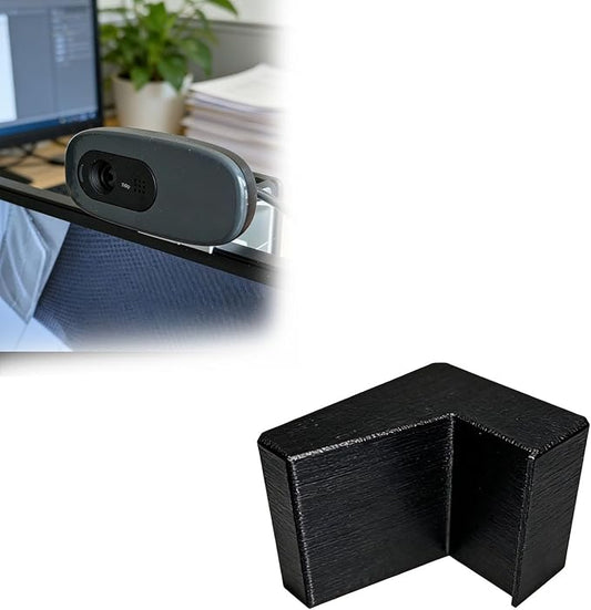 Webcam Mount for Logitech C270 to for LG 27MP500-B, No Assembly Required by Unknown