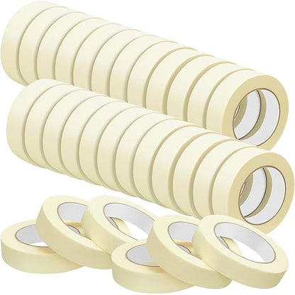 Fainne Masking Tape Bulk General Purpose Masking Painting Tape 55 Yards by Fainne