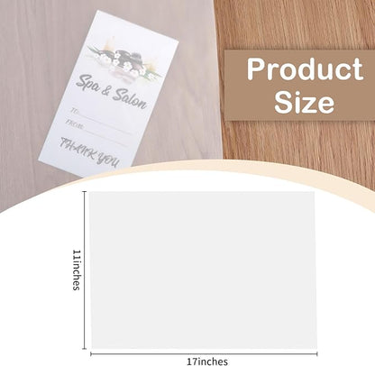 100 PCS 11x17 Inch Translucent Vellum Paper 60 GSM Drafting Vellum Tracing - Image 3