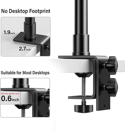 Dazzne 2-Pack Camera Desk Mount Stand - Image 4