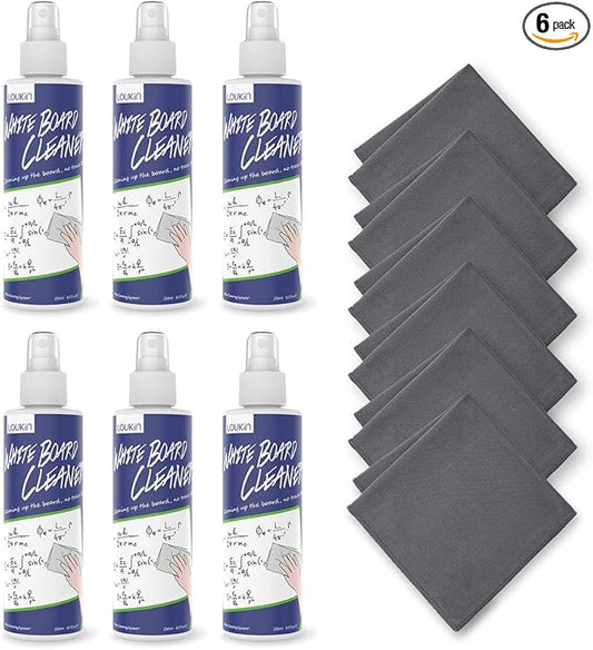 loukin Non-Toxic Whiteboard Cleaner, 8.5 fl oz Dry Erase Board Cleaner by LOUKIN
