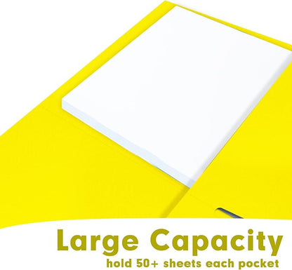 Two Pocket Folders, RAZCC 50 Pack 2 Pocket Folders Fit Letter Size Paper - Image 5