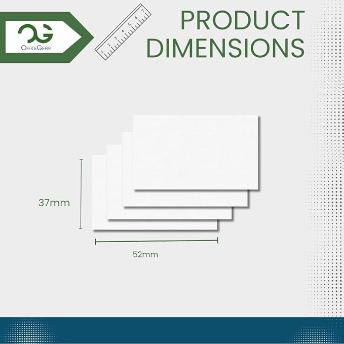 OfficeGear Shelf Edge Barcode Price Ticket Labels 32-up 37x52mm Custom - Image 4
