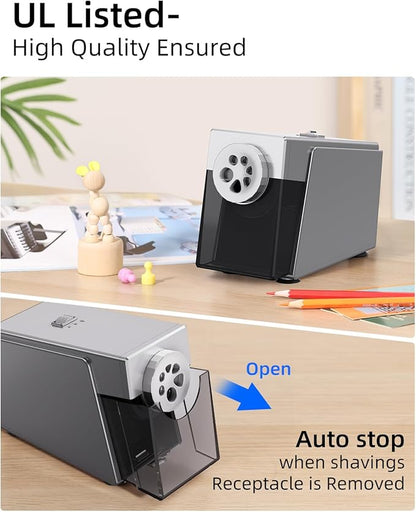 ZMOL Heavy Duty Electric Pencil Sharpener - Image 5