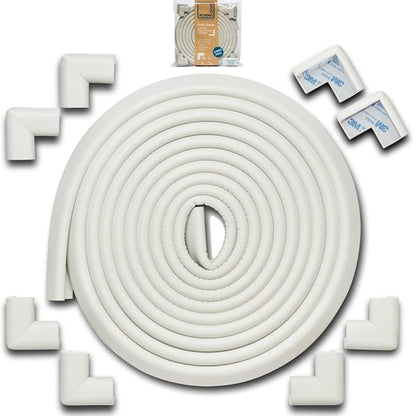 Roving Cove HeftyFit Edge Corner Protector Baby Proofing, Heavy-Duty, Soft NBR by RovingCove