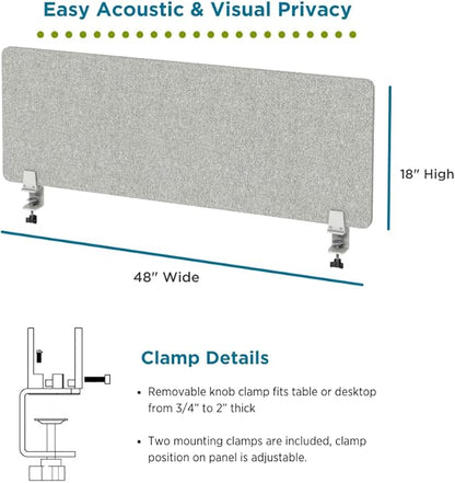 Sound Absorbing Panel Privacy Shield - Image 3