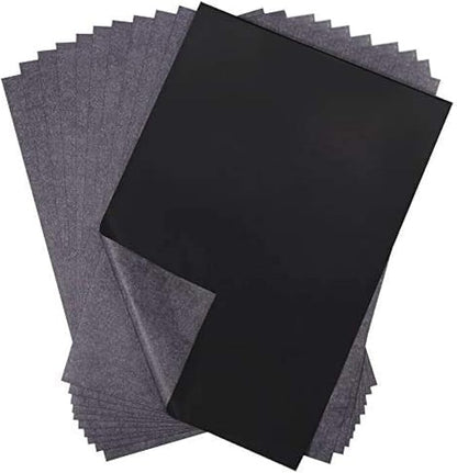 Selizo 100 Sheets Black Carbon Transfer Tracing Paper by selizo