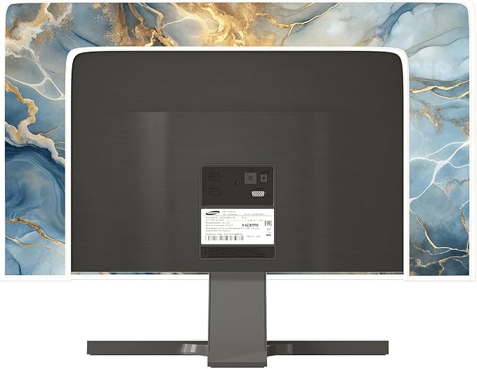 Baocicco Gold Blue Waterproof Screen TV Cover 65 Inch Modern Full Body Covers - Image 5