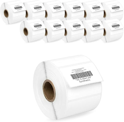 HOUSELABELS 2.25" x 1.25" Address Labels on 1" Core in Polypropylene Compatible by HouseLabels