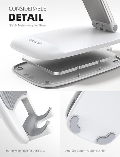 Lamicall White Cellphone Stand, Xmax Gift - Image 6