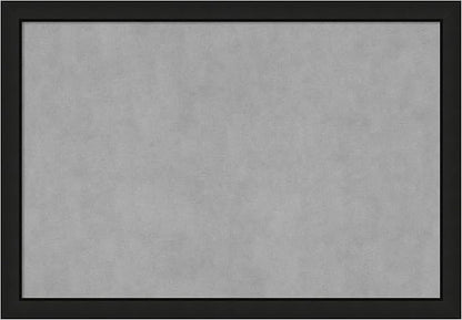 Amanti Art Black Framed Magnetic Board 27x39 Large Vision Board by AmantiArt