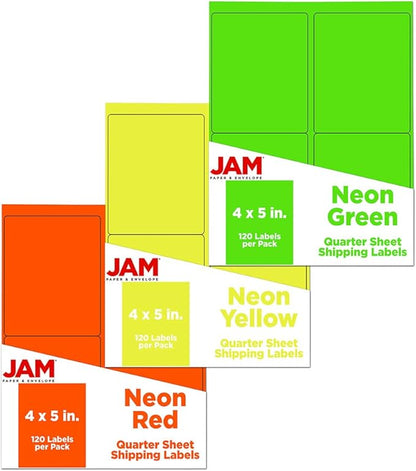 JAM PAPER Shipping Address Labels by JAMPaper
