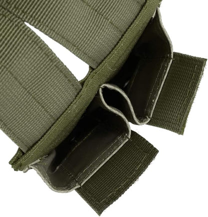 Tactical Single/Double Pistol Mag Pouch Outdoor Molle Open-Top Magazine Pouch - Image 5