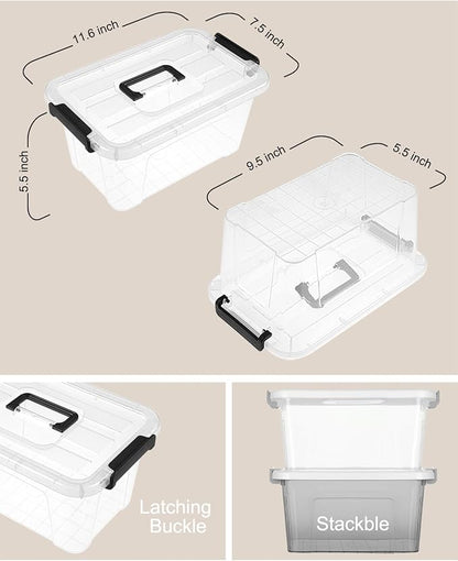 NUMIFUN Plastic Storage Bins - Image 3