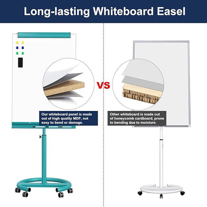 TSJ OFFICE Rolling Whiteboard Standing - Image 4