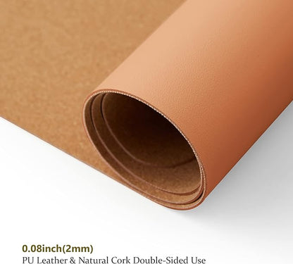 Cork Desk Mat - Dual-Sided Desk Pad - Image 3