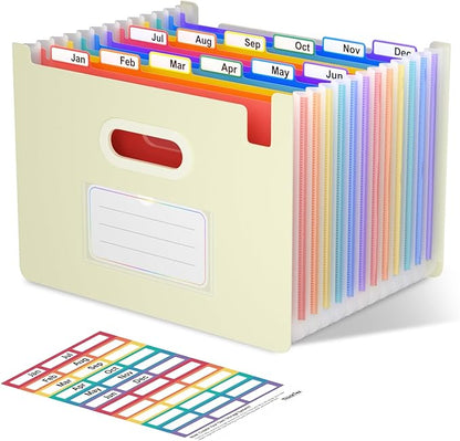 ThinkTex Accordion File Organizer, 12 by ThinkTex
