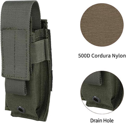 EXCELLENT ELITE SPANKER Molle Single/Double Pistol Mag Pouch Tactical Magazine - Image 3