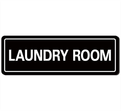 Laundry Room Sign, Premium Durable Acrylic Material, Super Strong Adhesive by Unknown