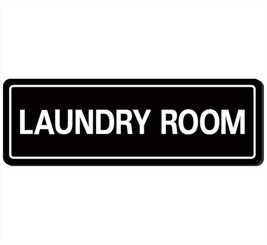 Laundry Room Sign, Premium Durable Acrylic Material, Super Strong Adhesive by Unknown