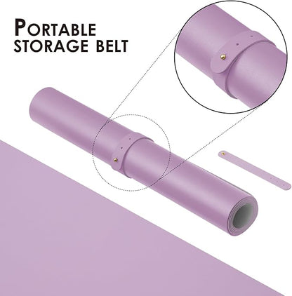 Large Desk Mat - 47.2"x 17" Non-Slip PU Desk Pad - Image 3