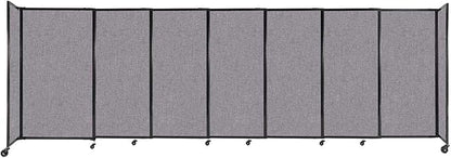 Versare Straightwall Sliding Portable Wall Partition | Freestanding Office by VERSARE