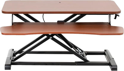 VIVO 32 inch Desk Converter, K Series, Height Adjustable Sit to Stand Riser by VIVO