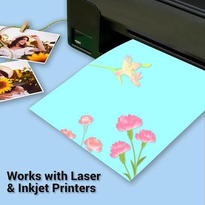 Cardstock 8.5 x 11, 10 Colors Colored Printer Paper 75 lb/200 gsm, 80 Sheets - Image 5