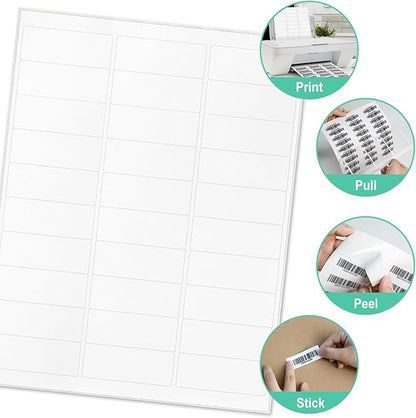 L LIKED Printable Address Labels, 500 Labels, 30 per Sheet, Mailing Labels - Image 5