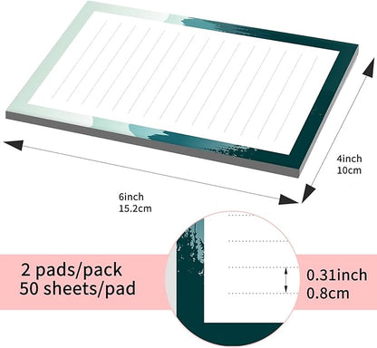 SXboxing Sticky Notes 4X6 Inches, 2 Pack Large Cute Self-Stick Pads, Bright - Image 4