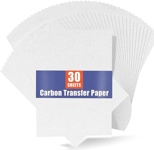 PSLER 30PCS White Carbon Transfer Paper by PSLER