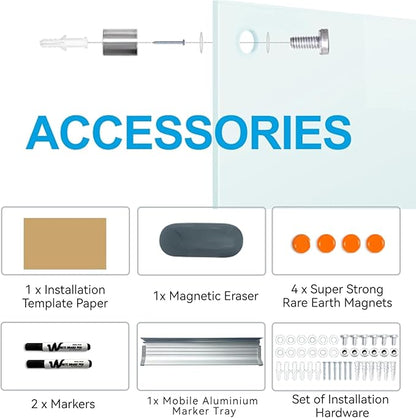 Magnetic Glass Whiteboard - Image 5