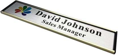 SINKAA Personalized Name Plate for Door or Wall, 2 * 10 inch Custom Office - Image 4