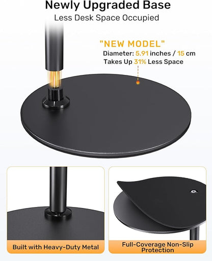 Upgraded Webcam Stand for Desk, Telescopic Webcam Tripod Mount - Image 2