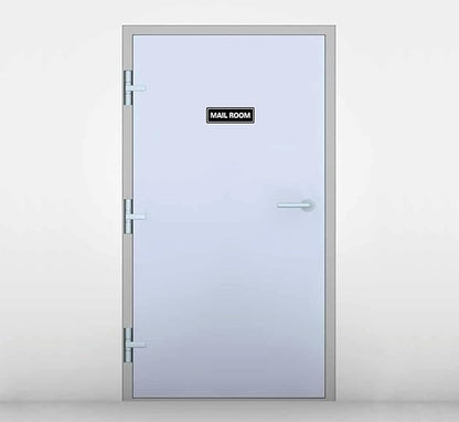 Mail Room Sign – Premium Frosted Acrylic Material, Strong Self-Adhesive - Image 4