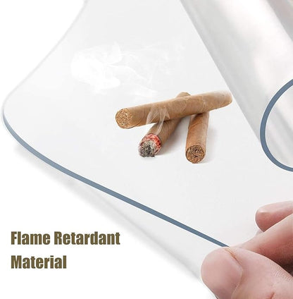 Kuyal Clear Chair Mat, Hard Floor Use - Image 5