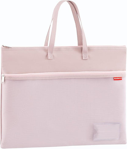 Pendancy Mesh Zipper Pouch A3 Size, Large Double Pocket Waterproof File Bag - Image 9