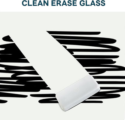 J&J worldwide Magnetic Glass Whiteboard 6' x 4', Large Frameless White Boards - Image 7